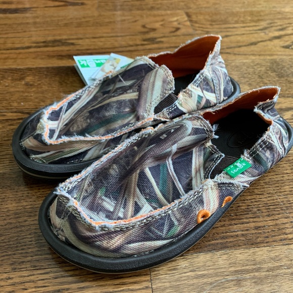 Sanuk Shoes | Sidewalk Surfer Camo Mossy Oak Shoe Nwt | Poshmark